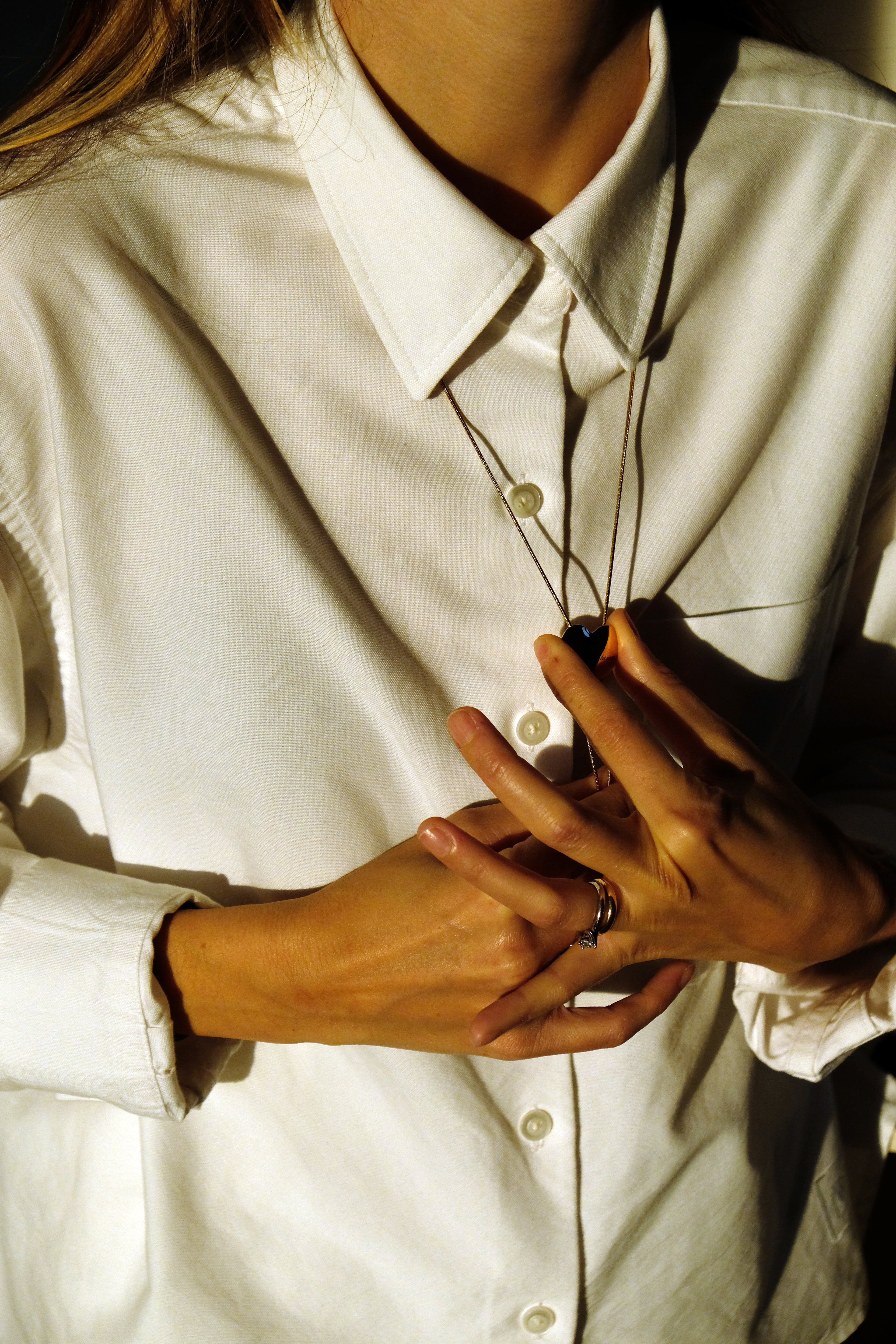 Collana "Cuore danzante"