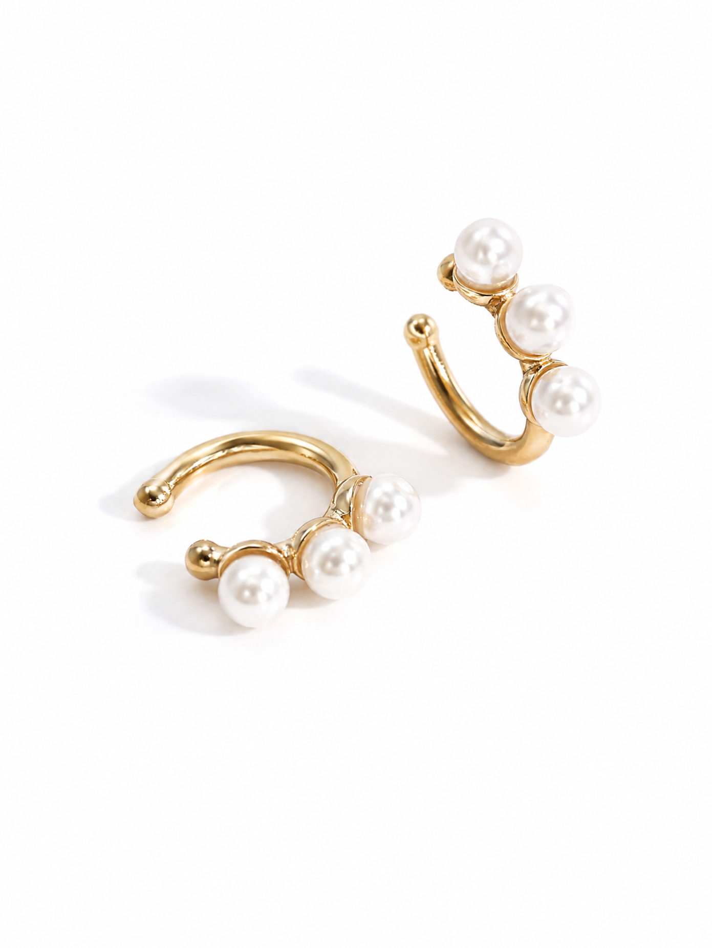Earcuff "Perla Sospesa"