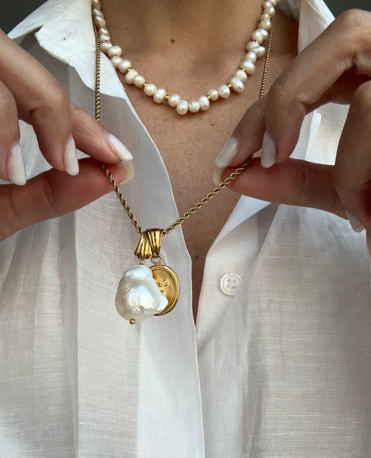 "Moon tear" Charm