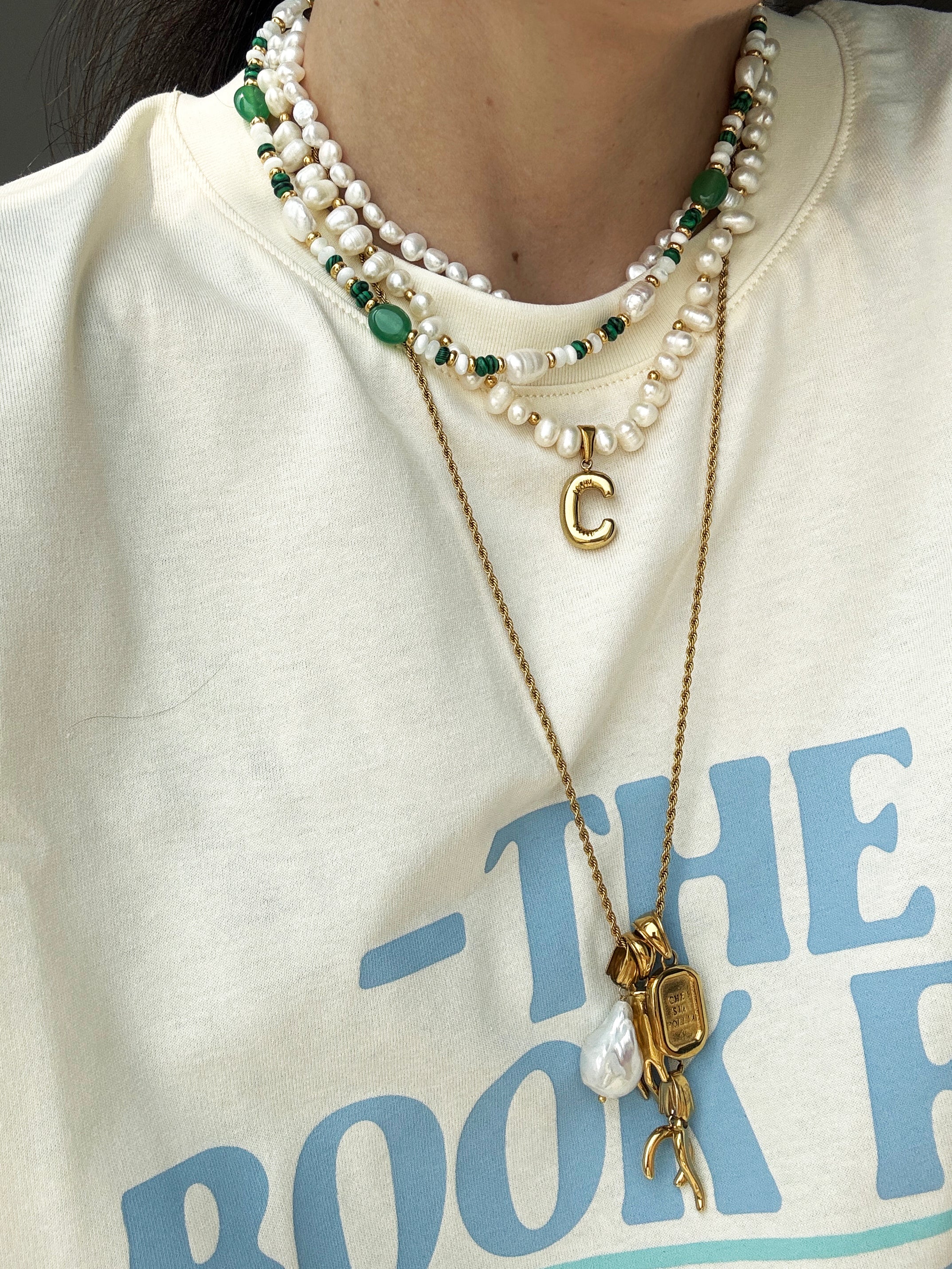 Collana "Pioggia Tropicale"