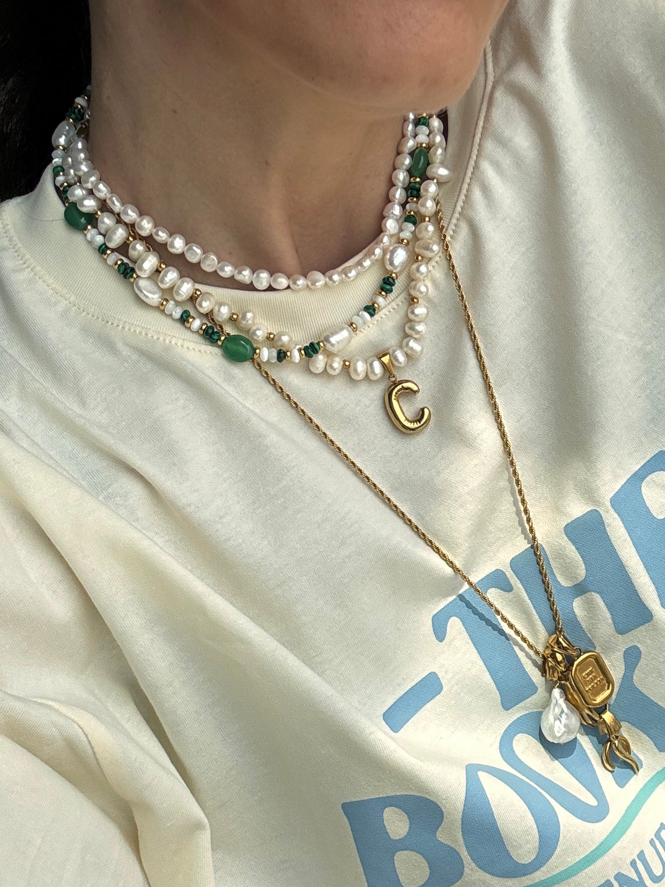 Collana "Pioggia Tropicale"