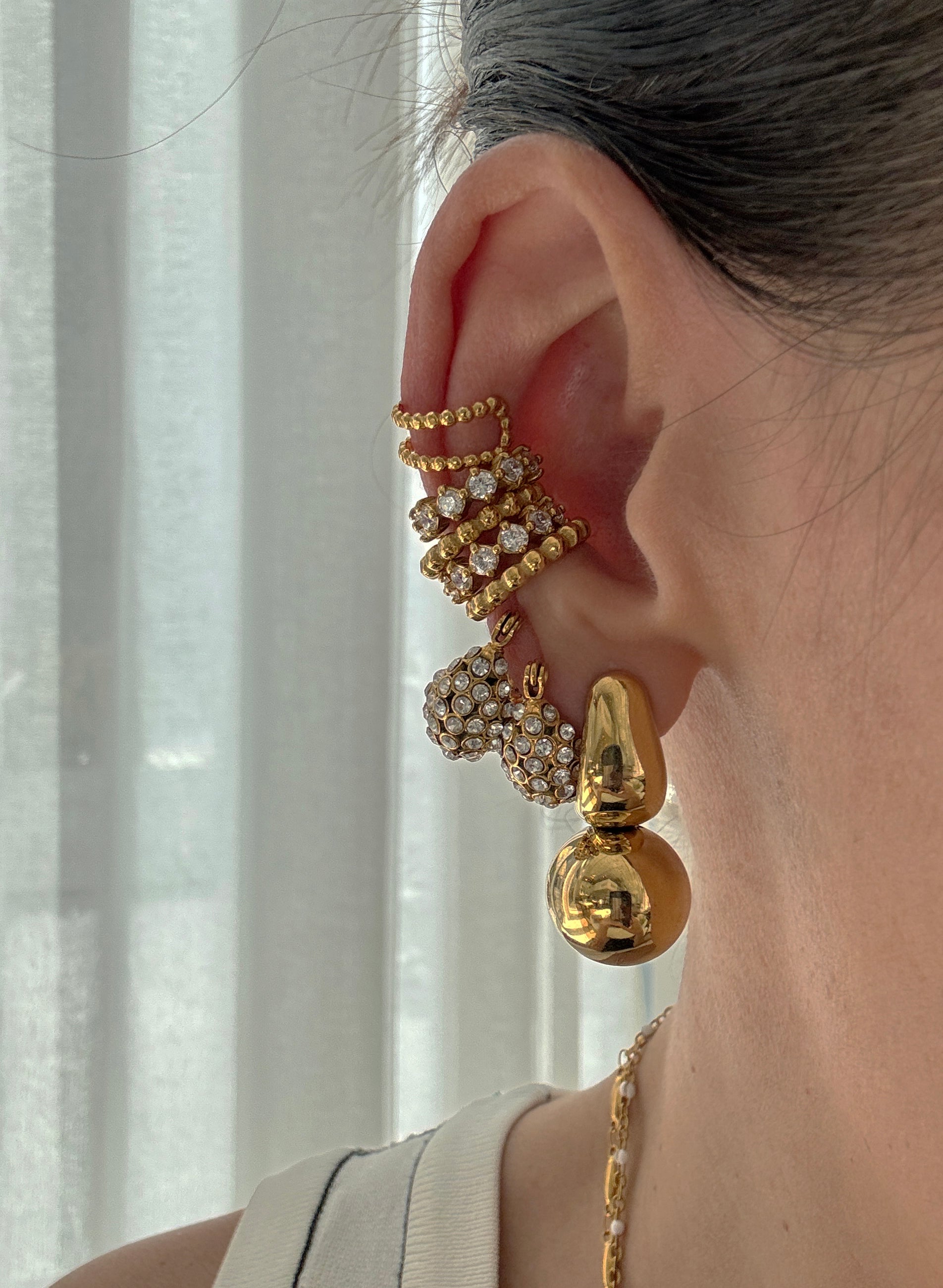 Earcuff "Luce sussurrata"