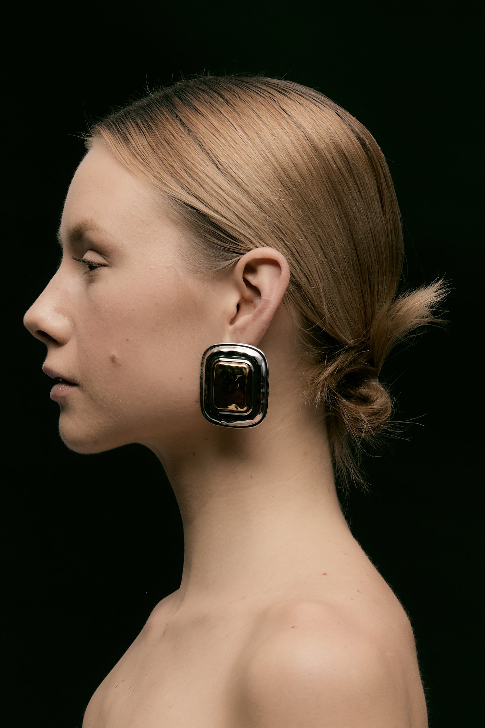 Orecchini "Volto di Luna"