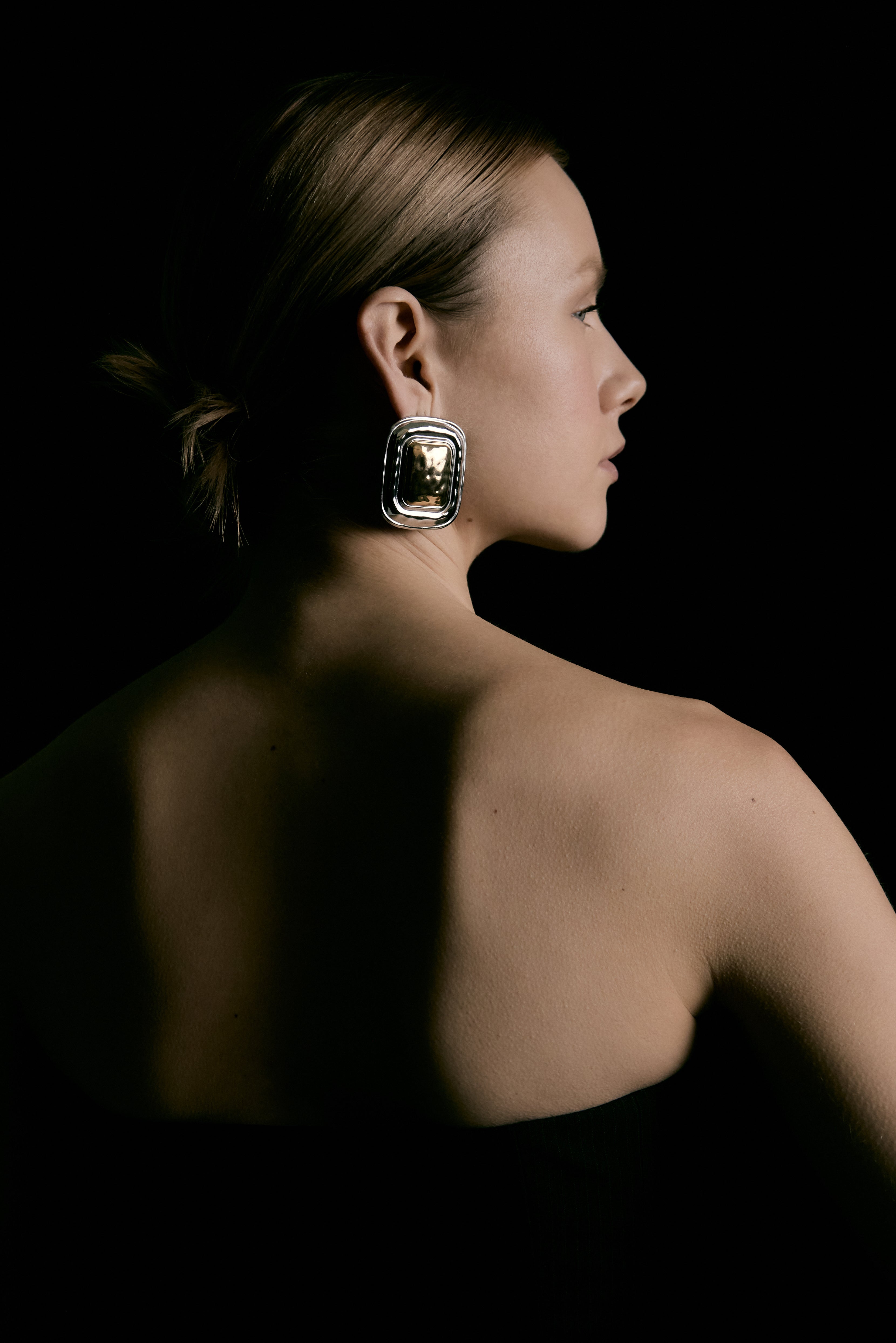 Orecchini "Volto di Luna"