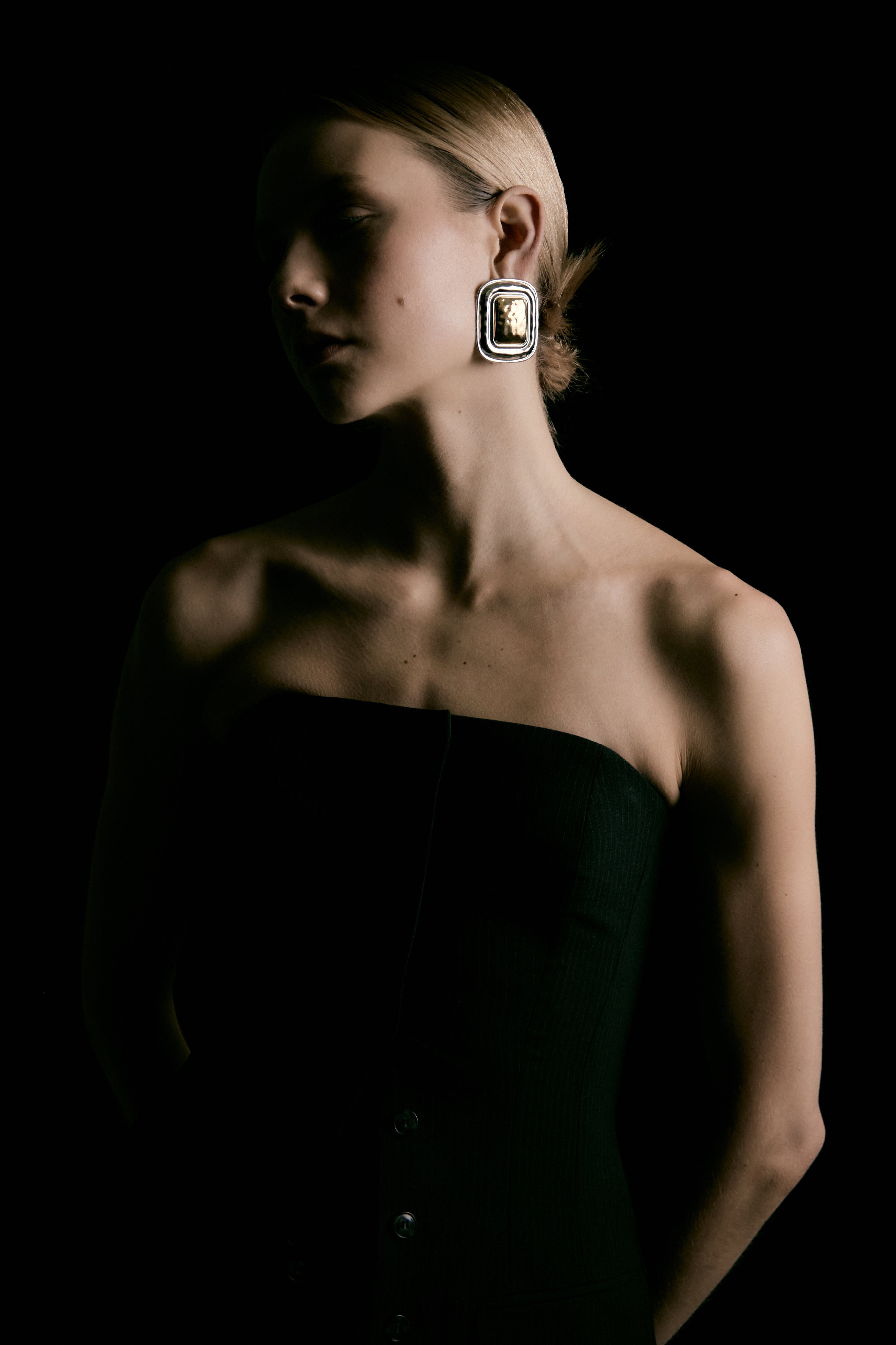 Orecchini "Volto di Luna"