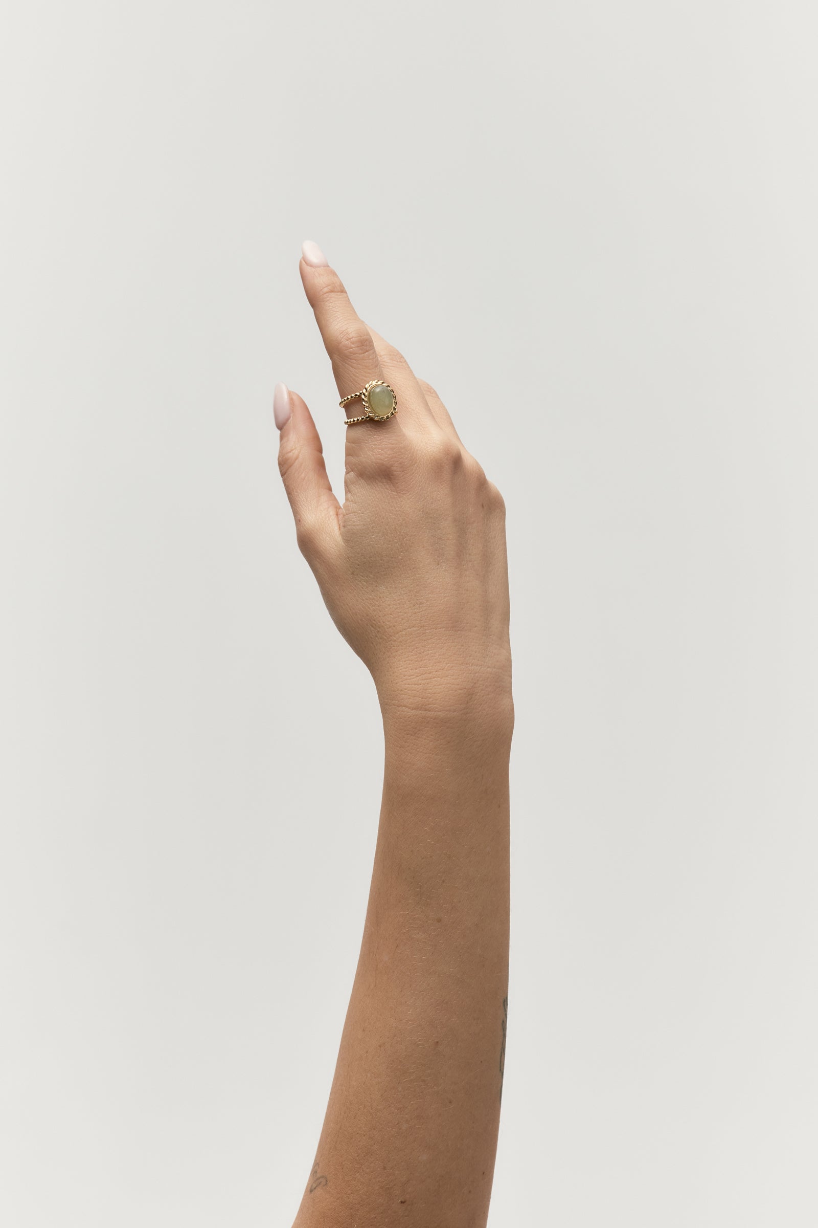 Anello "Occhi verde bosco"