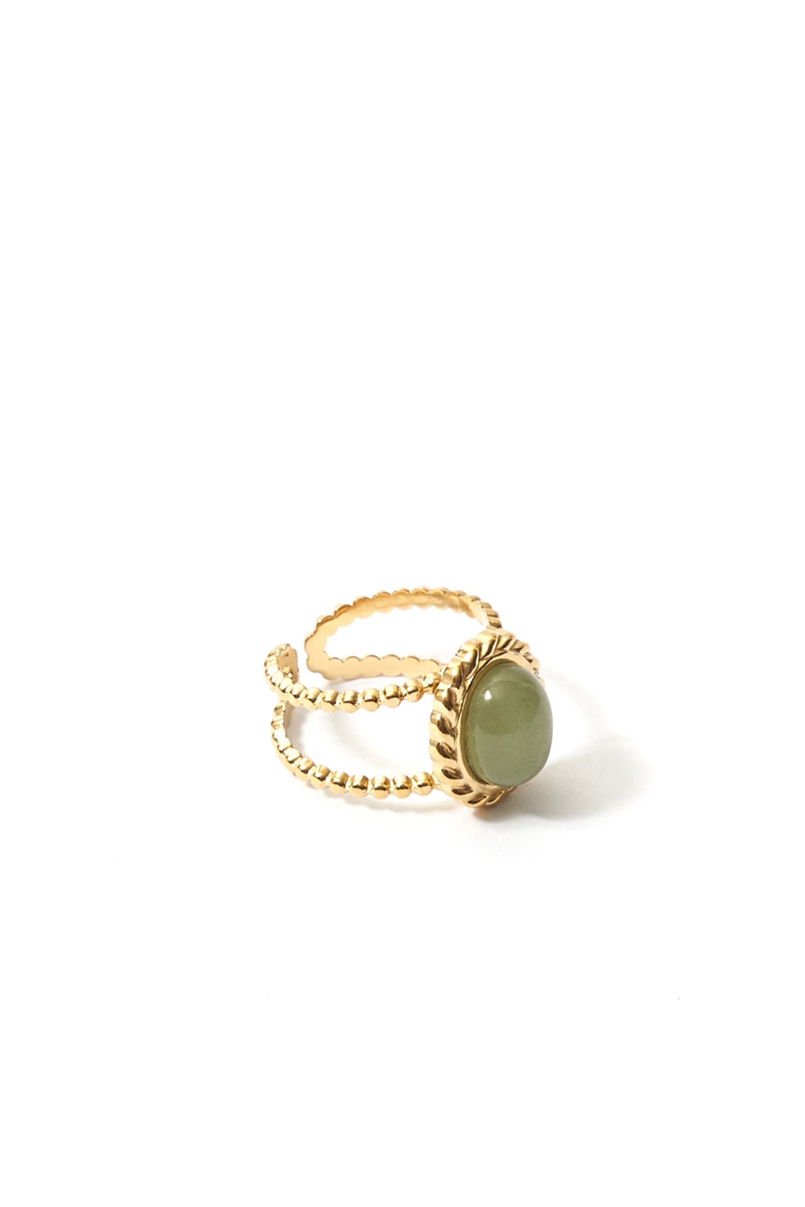 Anello "Occhi verde bosco"