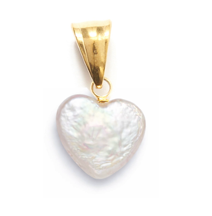 Ciondolo "Cuore di panna"