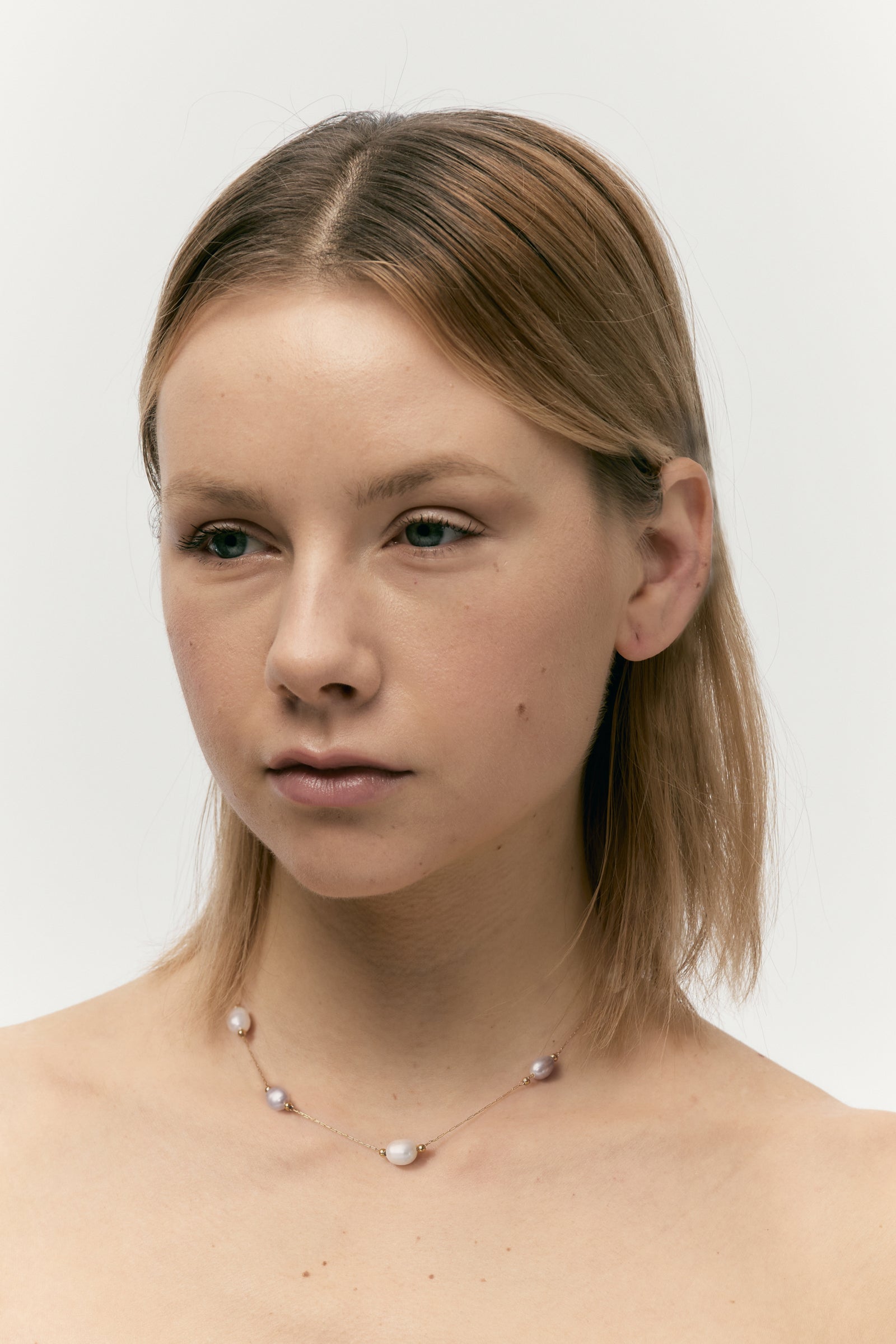 "White eclipse" Necklace