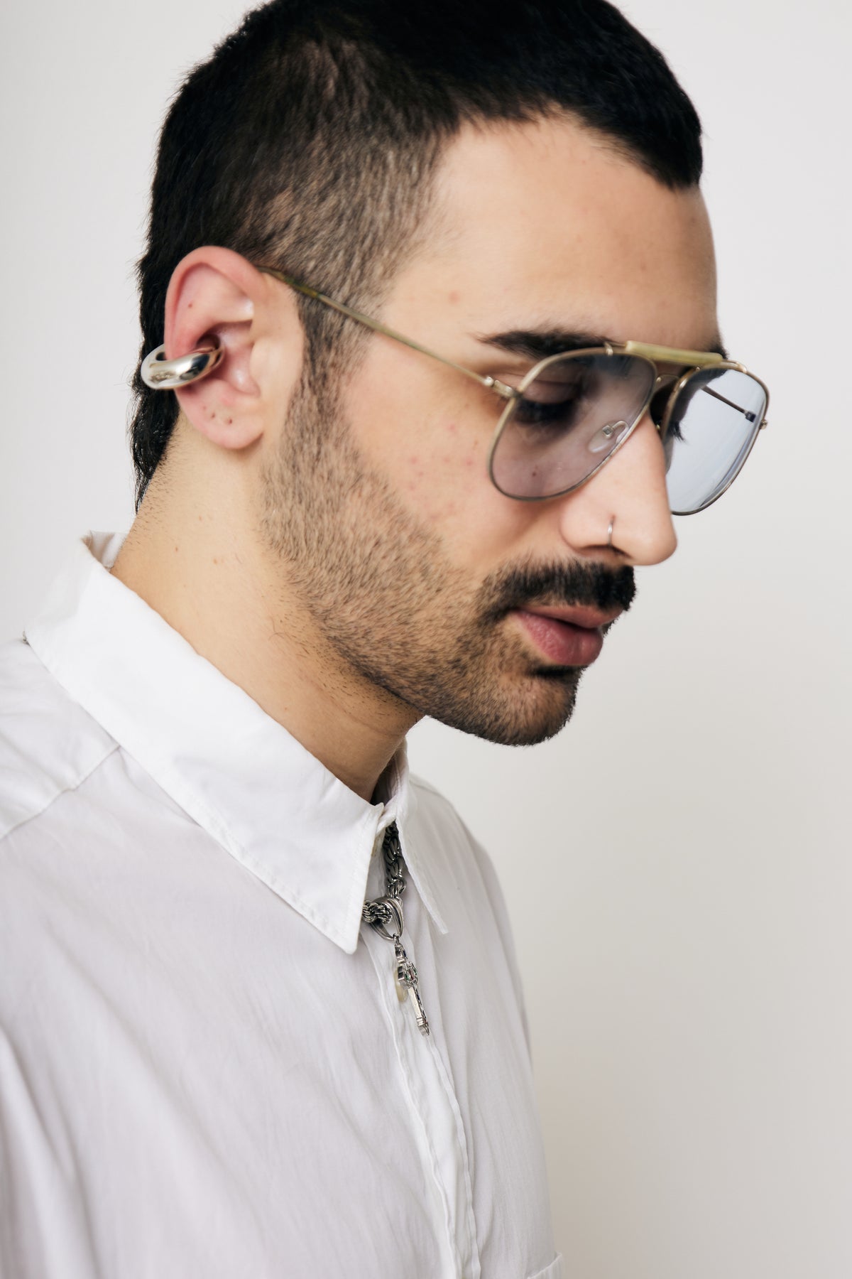 "Quiet Veil" Earcuff