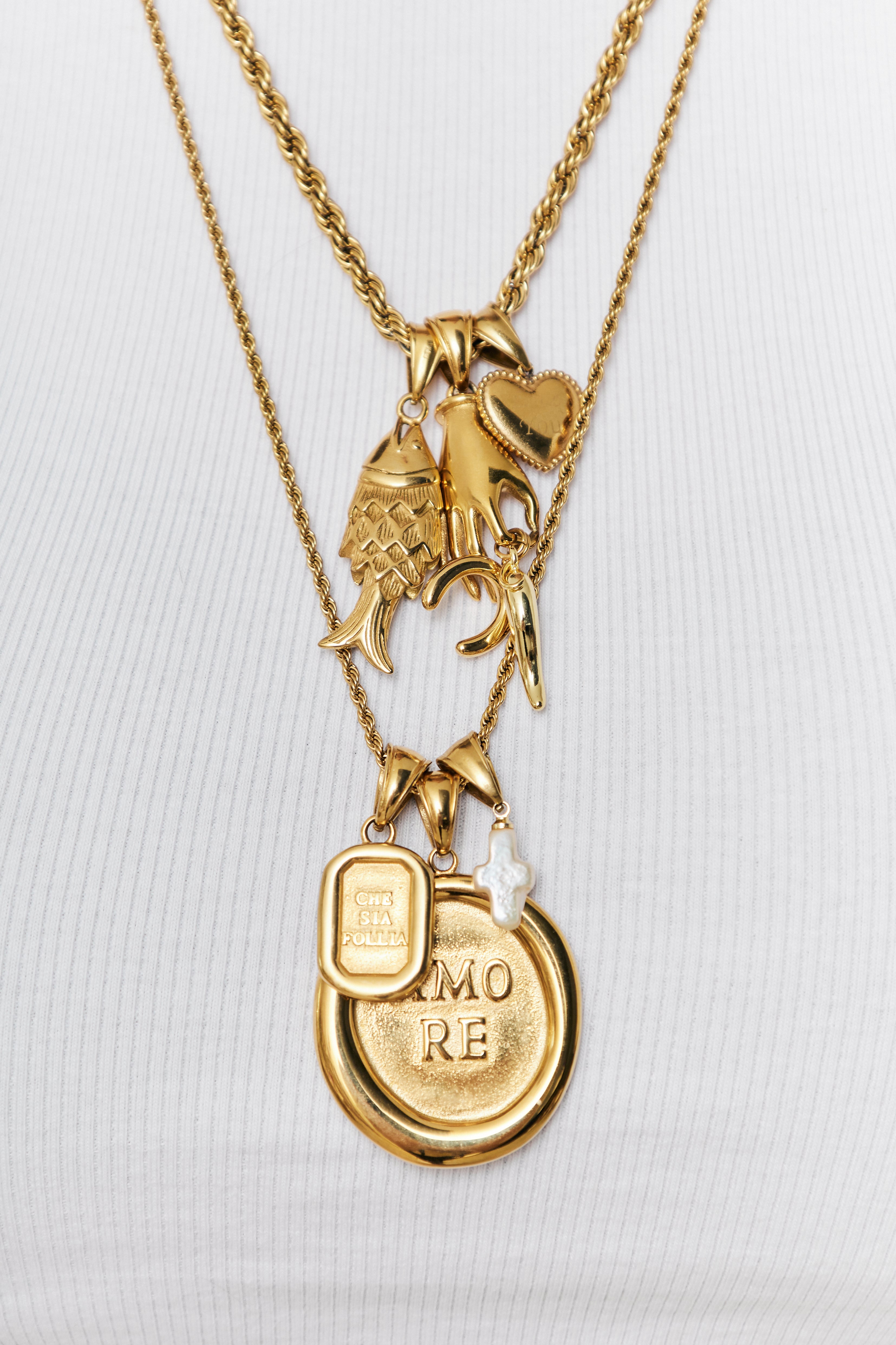 COMPONI LA TUA COLLANA - RICORDATI DI SELEZIONARE I CIONDOLI CHE DESIDERI 🫶🏼