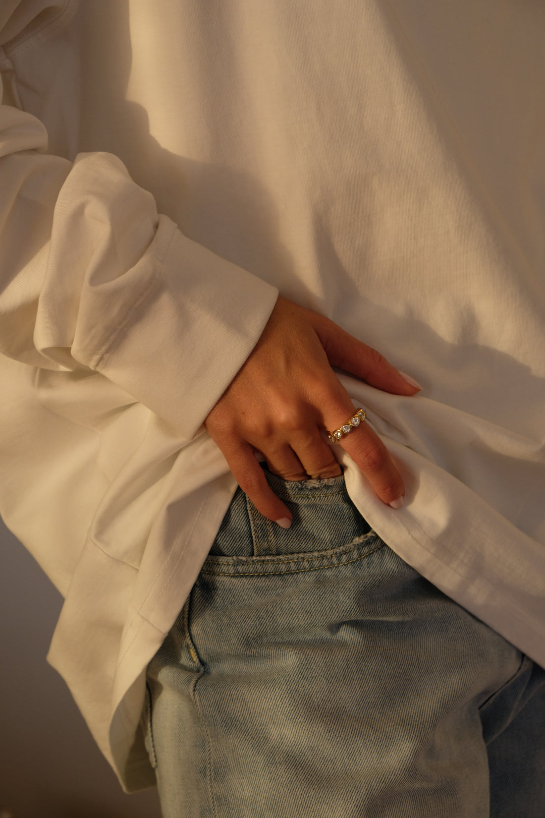 Anello "Mano sul cuore"