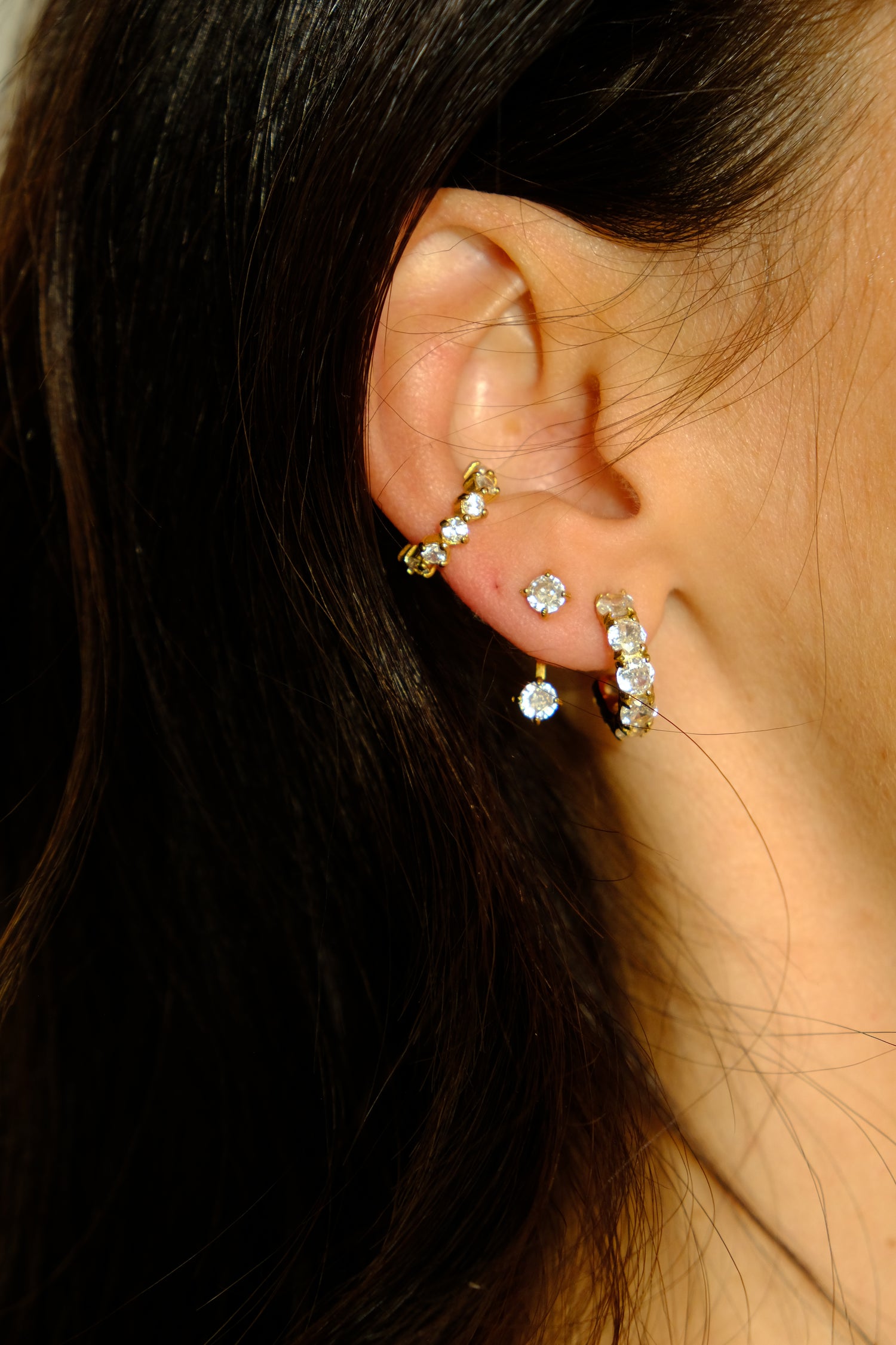 Orecchini "Bagliore dorato"