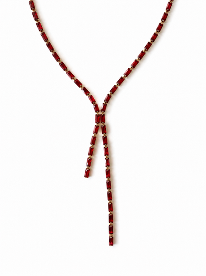 Collana "Rosso di sera"