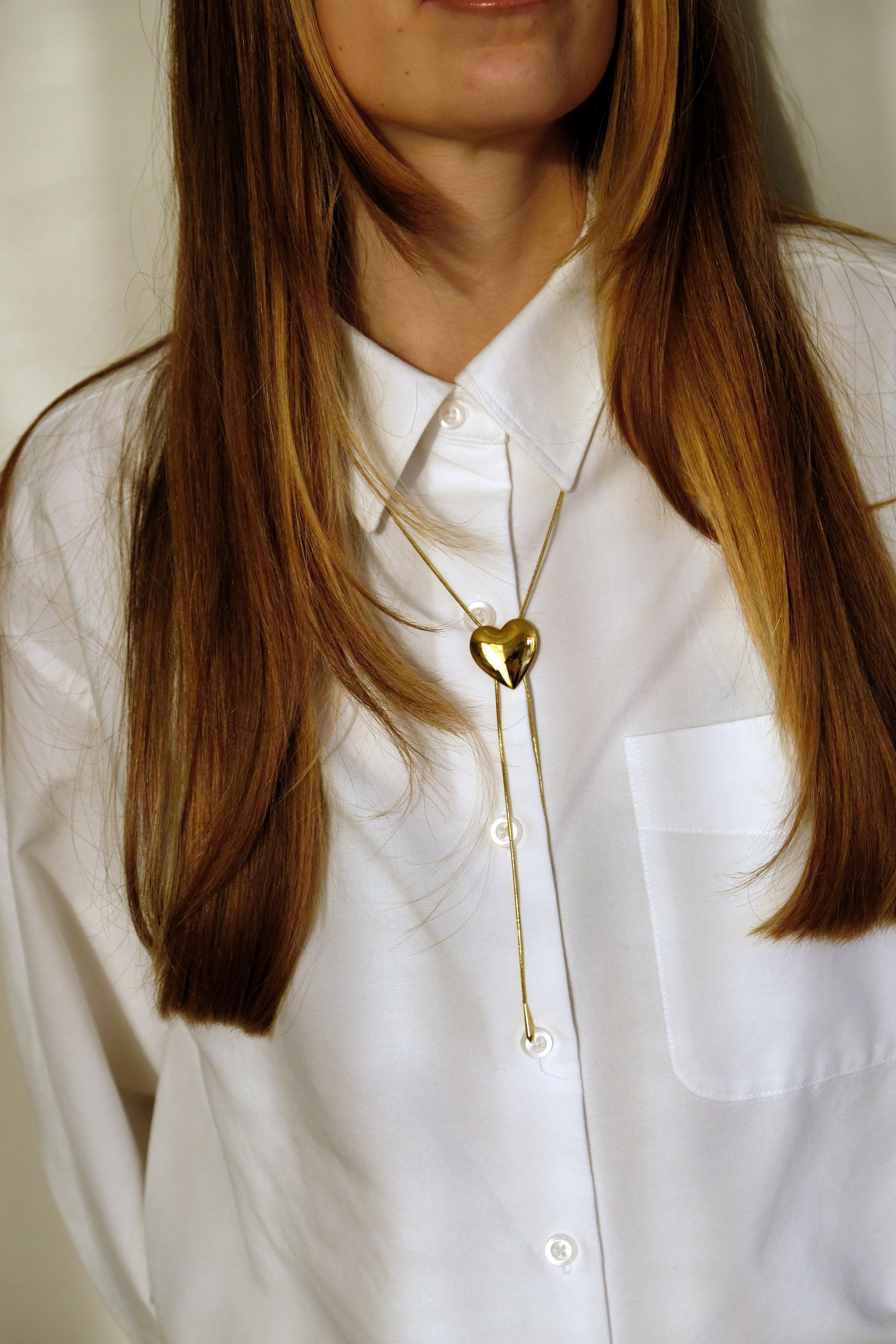 Collana "Cuore danzante"