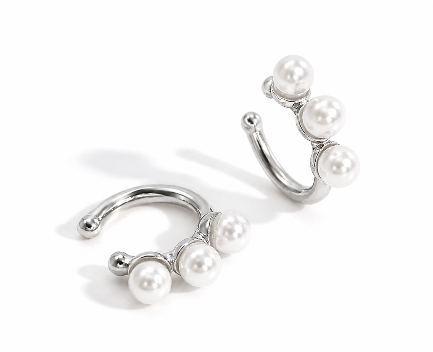 Earcuff "Perla Sospesa"