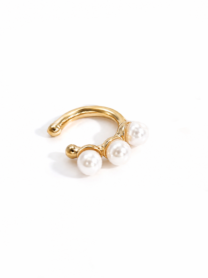 Earcuff "Perla Sospesa"