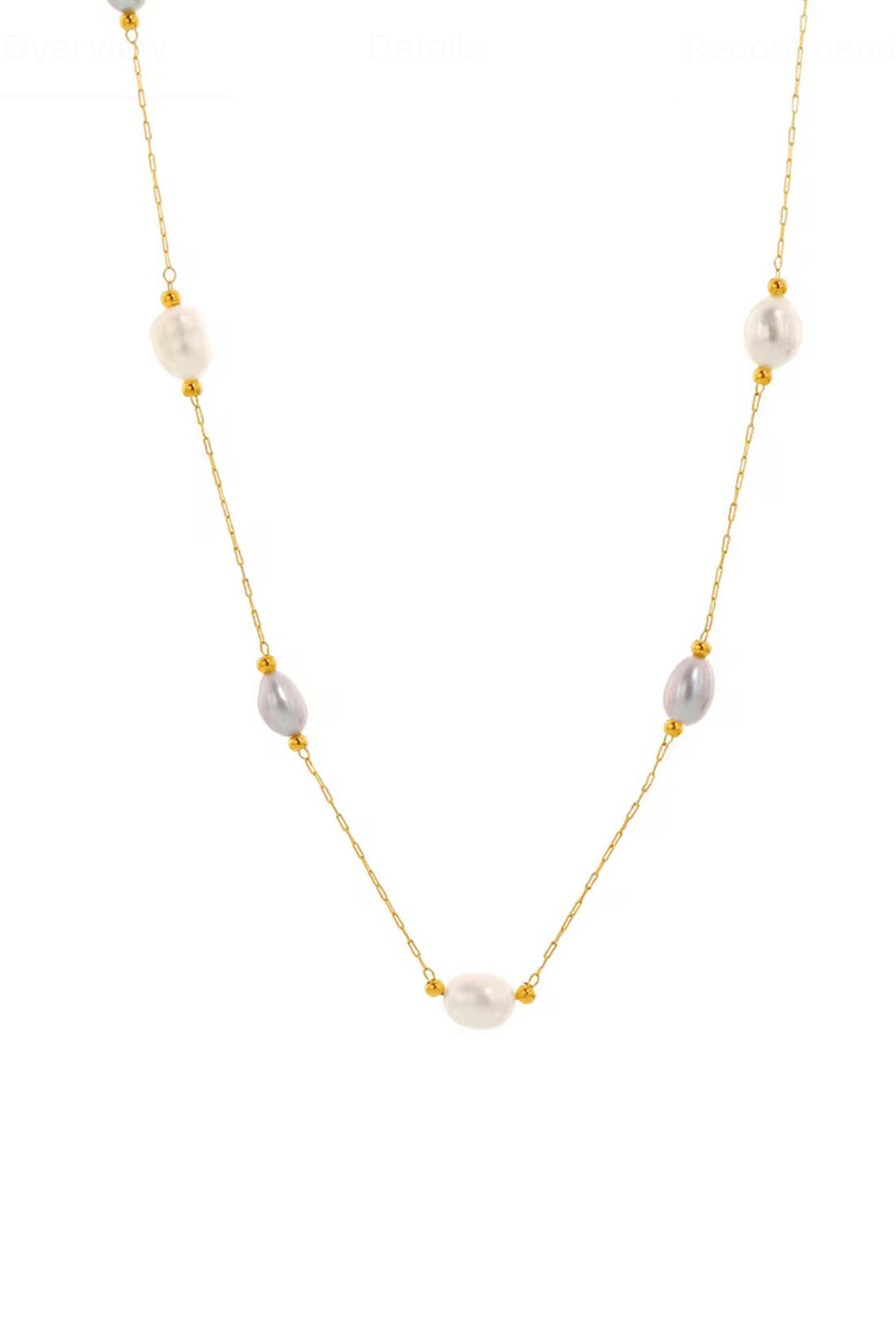 "White eclipse" Necklace