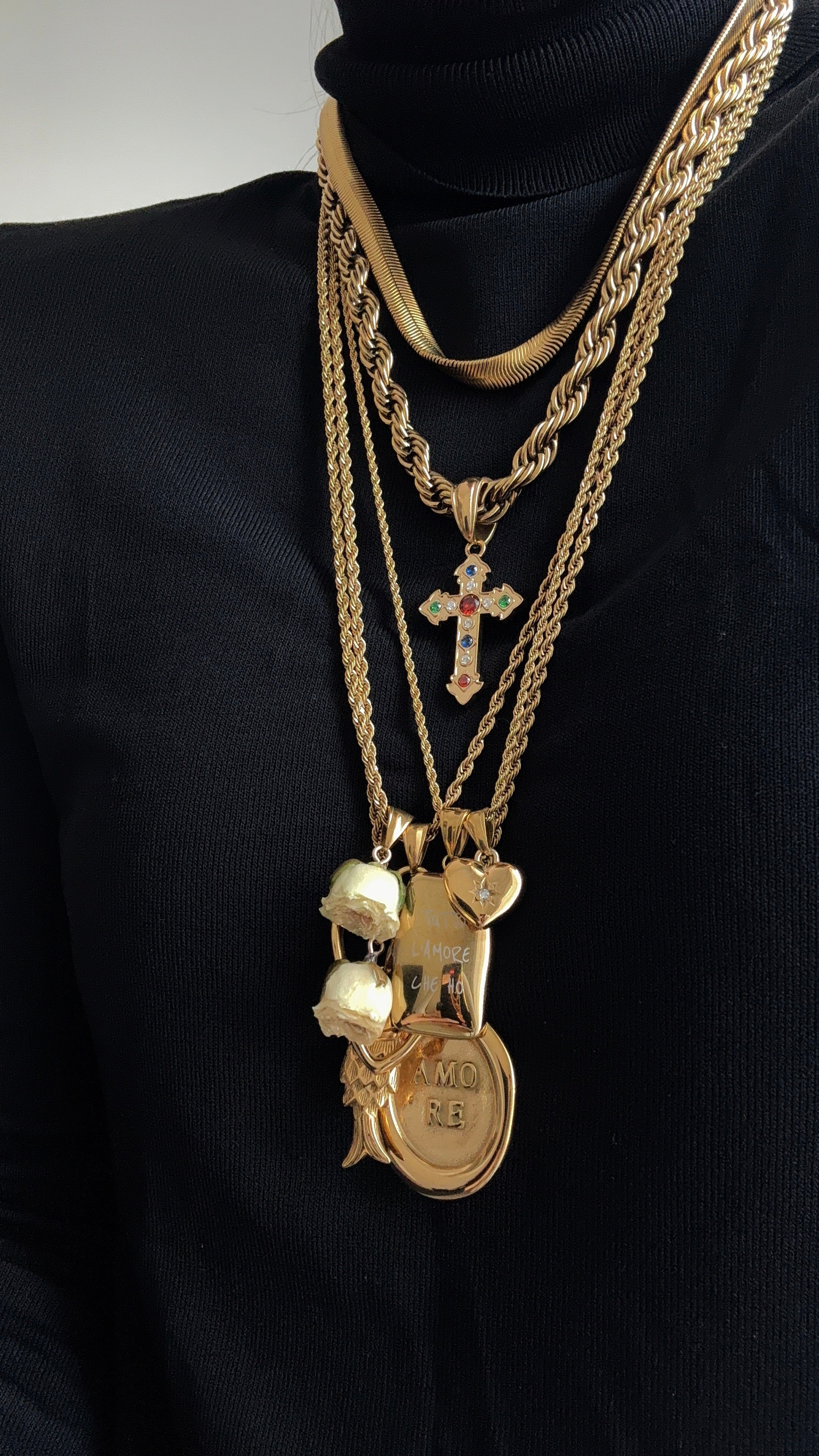 COMPONI LA TUA COLLANA - RICORDATI DI SELEZIONARE I CIONDOLI CHE DESIDERI 🫶🏼