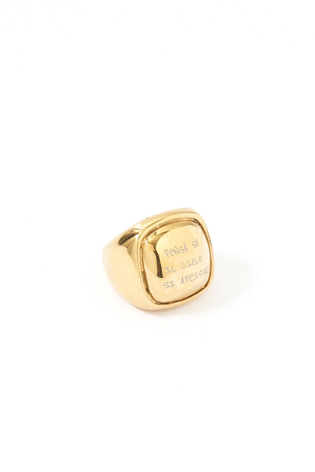 Anello &quot;Pensa se il cielo...&quot;