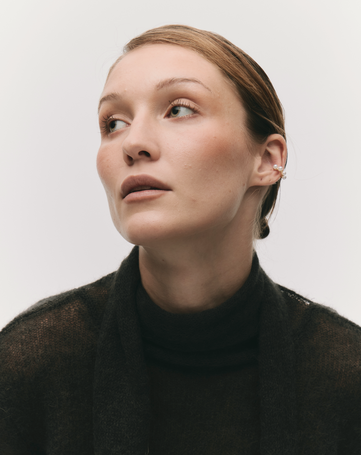 Earcuff "Perla Sospesa"